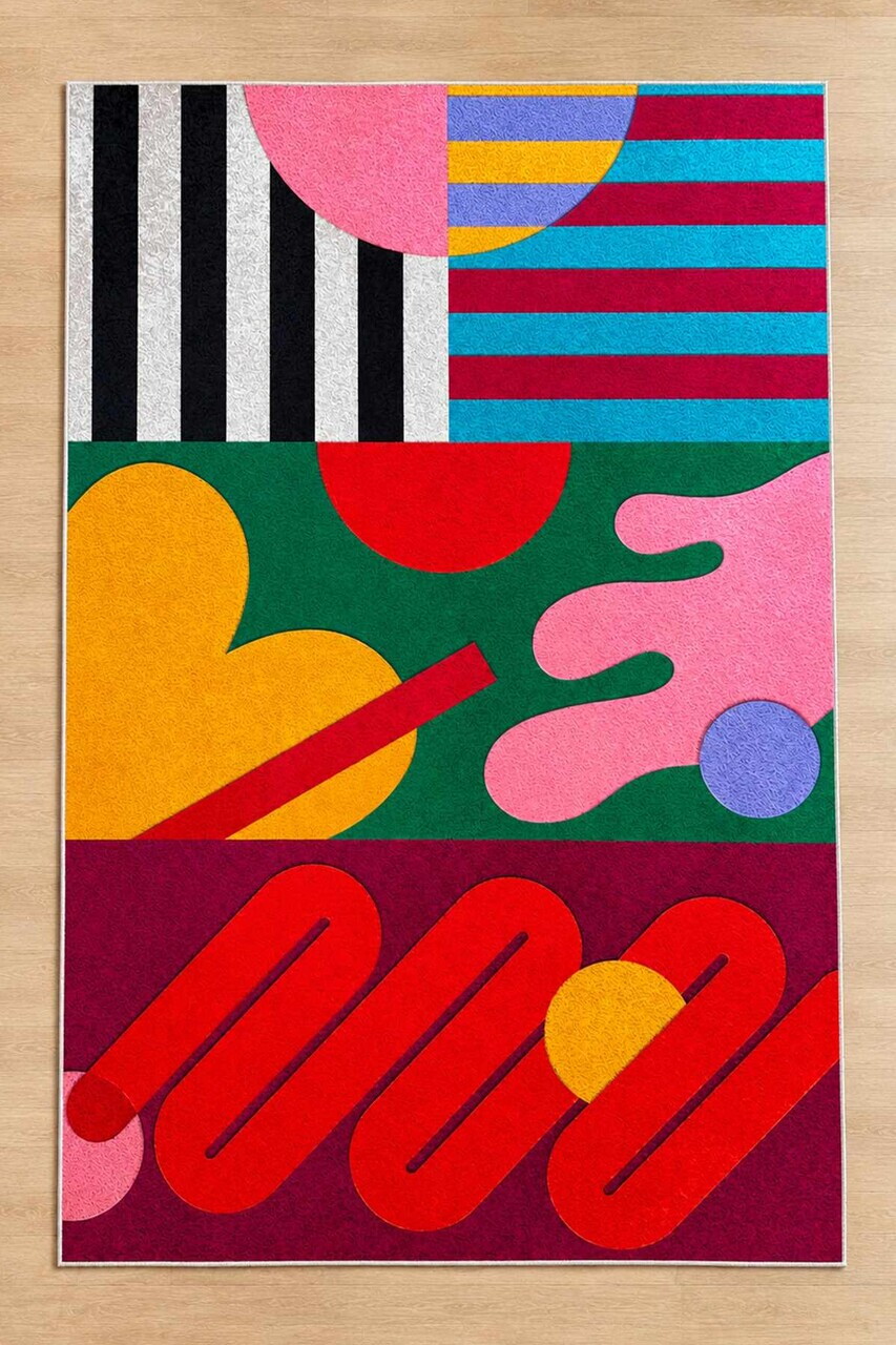 Covor, Orten, 100x200 cm, Multicolor — imaginea 2