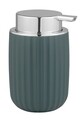 Dozator sapun lichid, Wenko, Agropoli, 250 ml, plastic, verde inchis