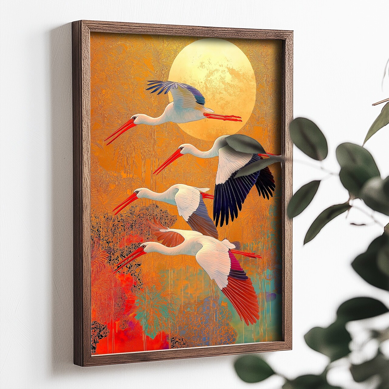 Tablou decorativ, TUN052-L, Lemn, Multicolor - view 2