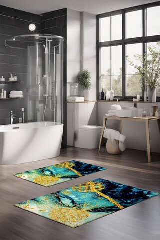 Set covorase de baie, Cartwright, CT-5268, Poliester, Multicolor