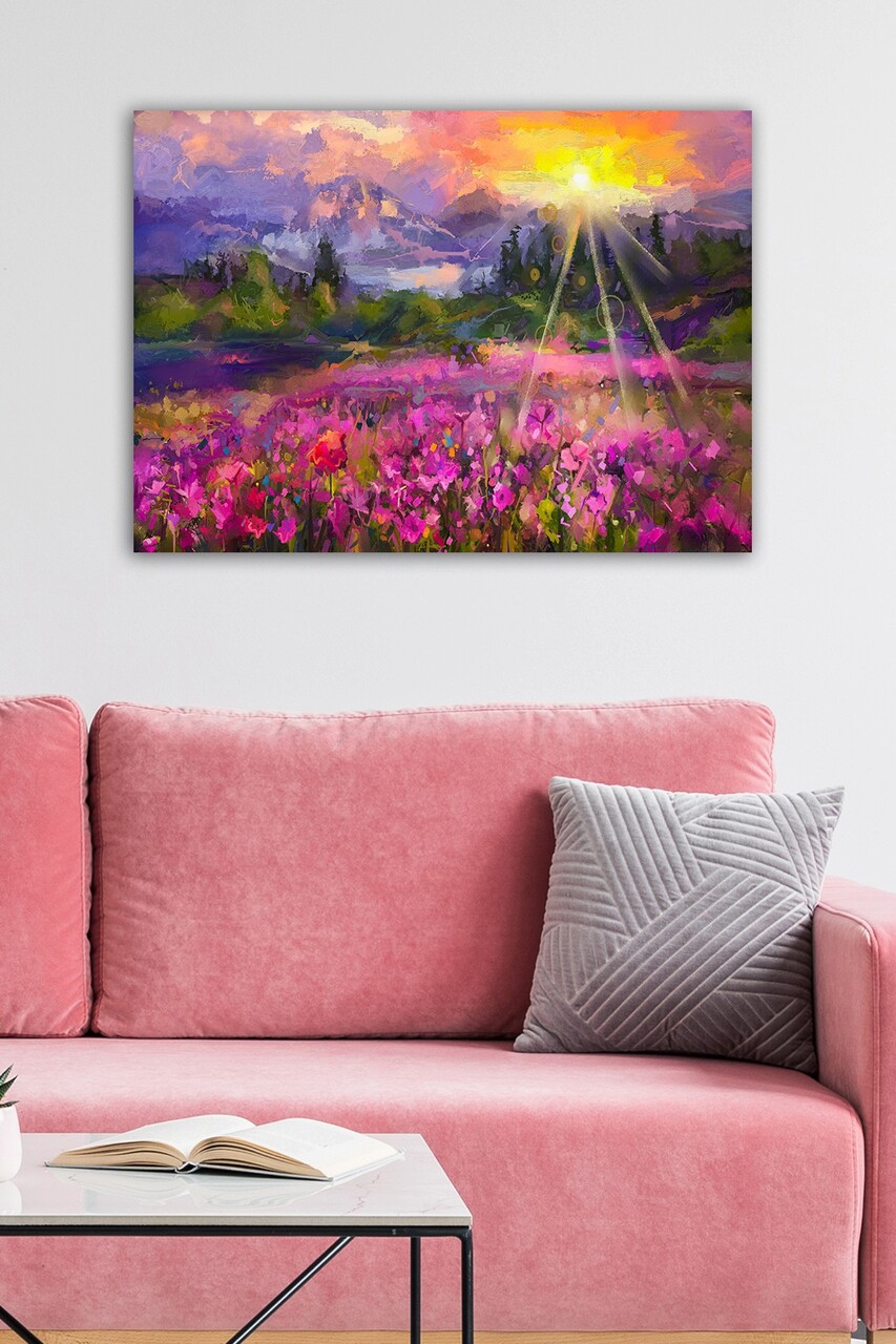 Tablou decorativ 1041139540-5070 Cadru: 100% LEMN (grosime: 3 cm) Multicolor