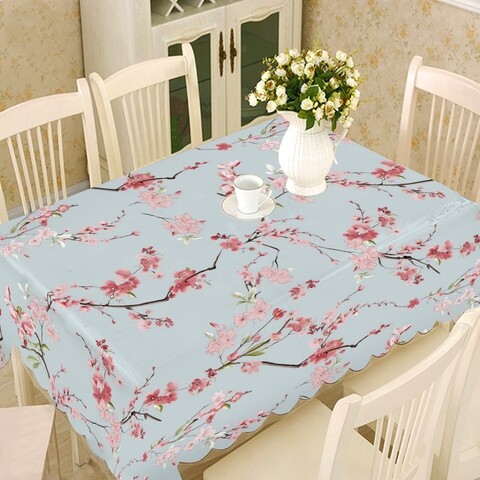 Fata de masa Cherry Flower, Heinner, 145×240 cm, bumbac, multicolor Heinner
