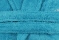 Halat de baie unisex, Beverly Hills Polo Club, 100% bumbac, L/XL, Turquoise