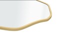 Oglinda decorativa, Lumisfera, Bowed 40 x 40, 40x40 cm, Cadru MDF, Auriu