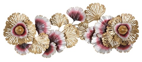 Decoratiune de perete Color -A, Mauro Ferretti, 130×54 cm, fier, multicolor