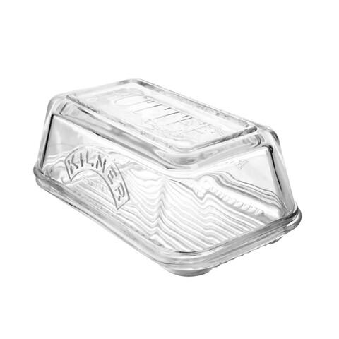 Untiera, kilner, butter, sticla, transparent