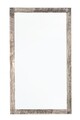 Oglinda decorativa Amira, Bizzotto, 118x2.5x65 cm, aluminiu/sticla