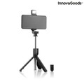 Trepied extensibil pentru telefon mobil cu LED si telecomanda, Tridiex InnovaGoods, 18x14x27-71 cm