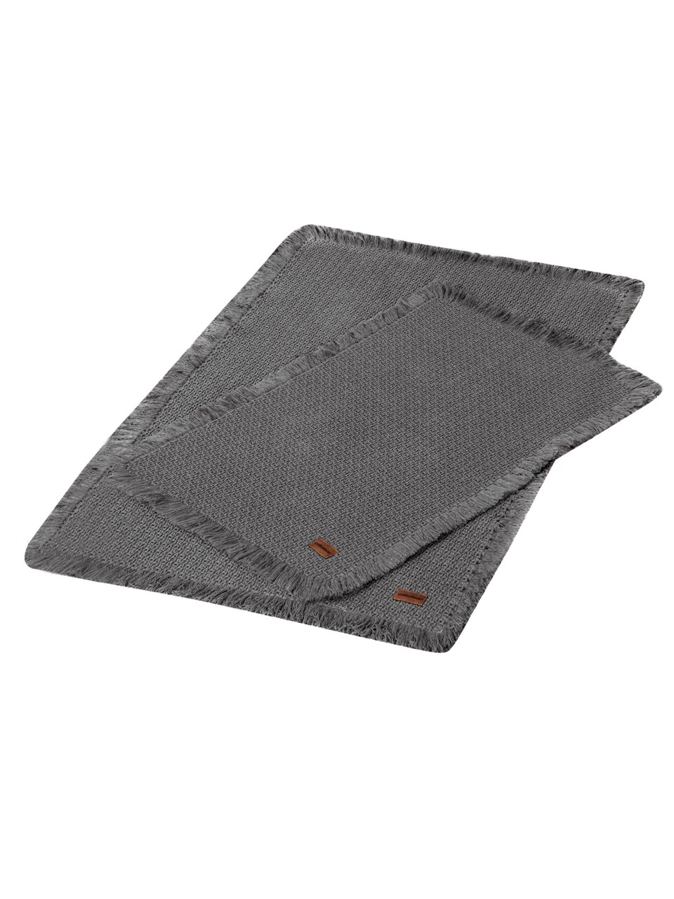 Set covorase de baie, Cotton Box, Bath Rug, Bumbac , Antracit