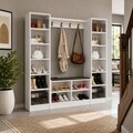 Cuier cu pantofar, Hanah Home, Lucas 1600-136, Alb