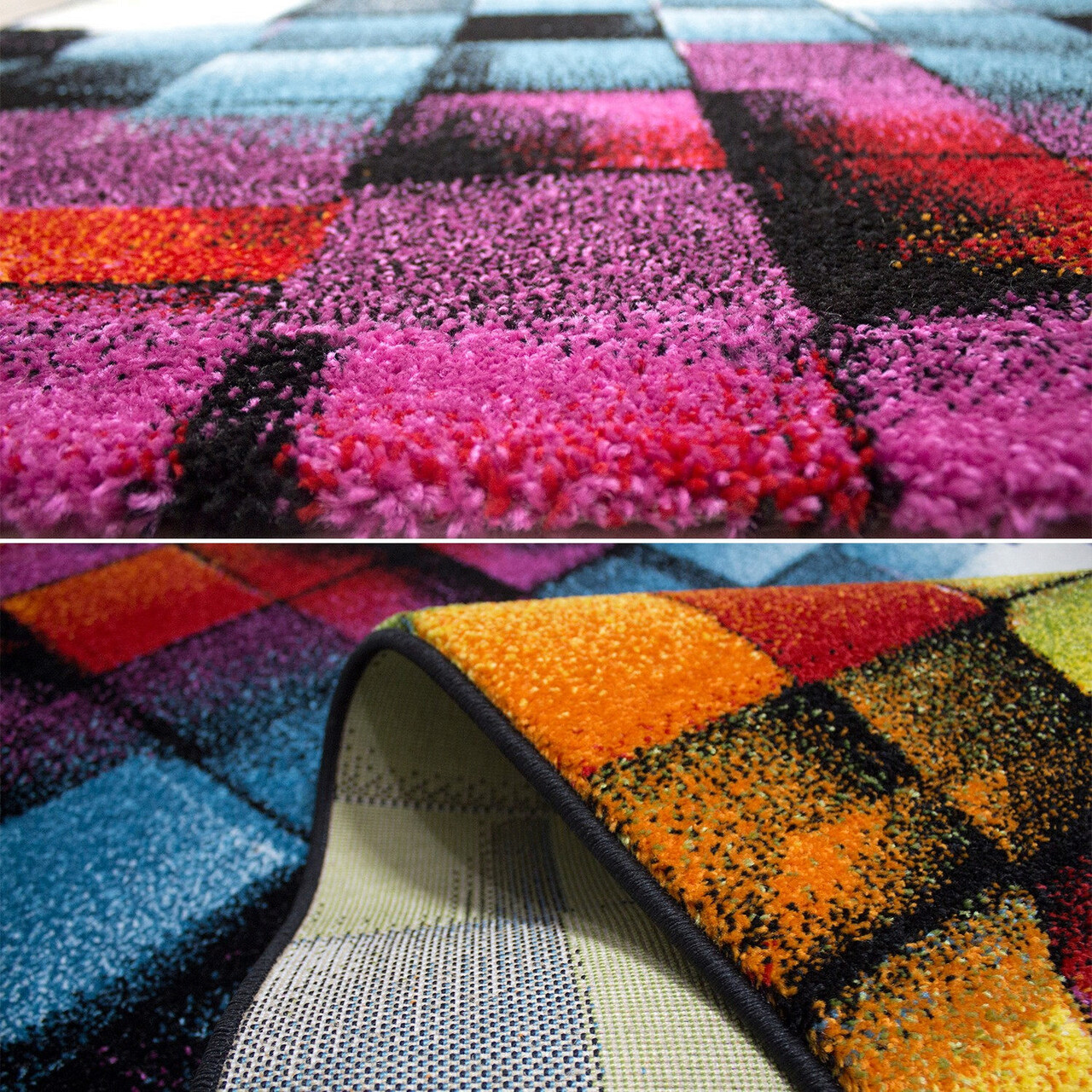 Covor, FB14 , 120x180 cm, Polipropilena, Multicolor - 2 | YEO