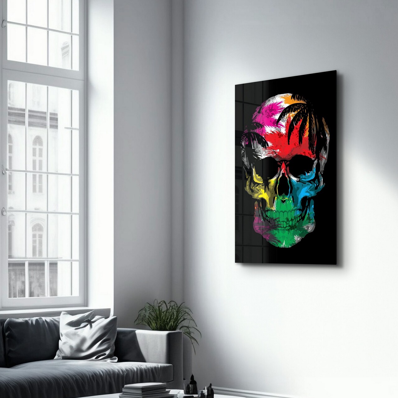 Tablou decorativ, CAM-3073, Dimensiuni: 46 x 72 cm, Multicolor - view 4