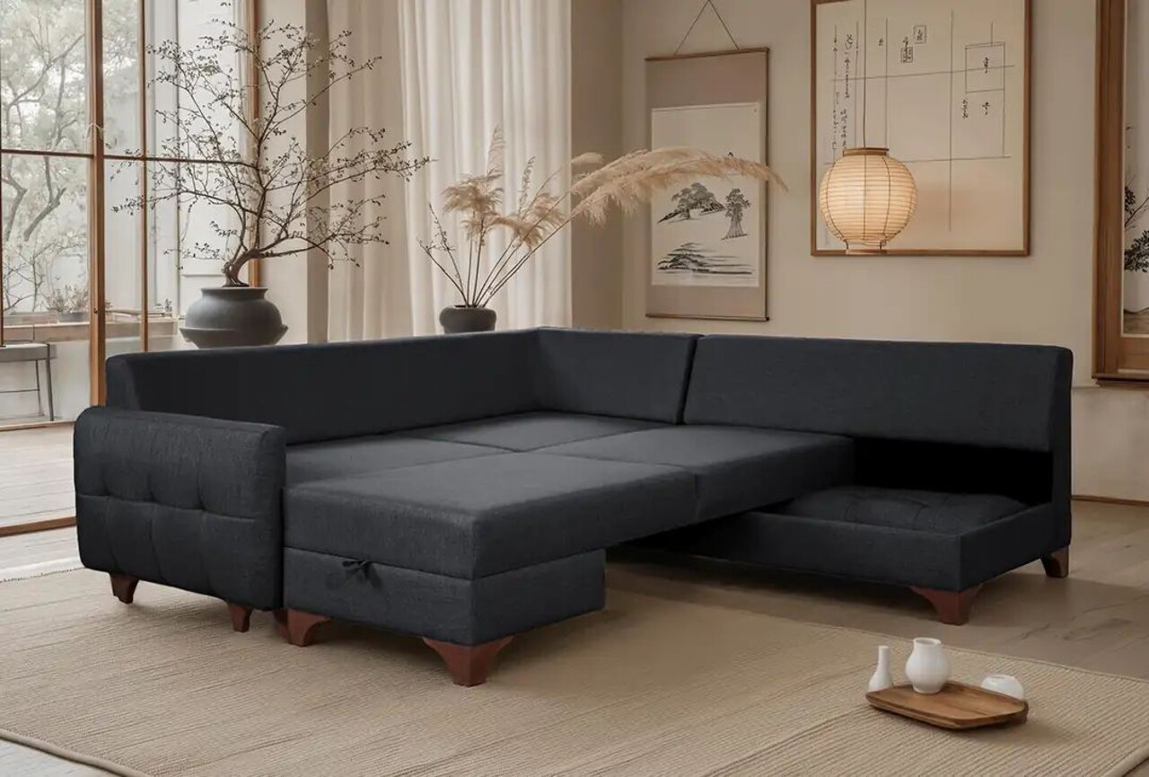 Coltar, Atelier del Sofa, 752EST1304, Lemn de carpen;PAL, Antracit - view 3