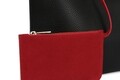 Geanta cu portofel Beverly Hills Polo Club, 402, piele ecologica, negru/rosu
