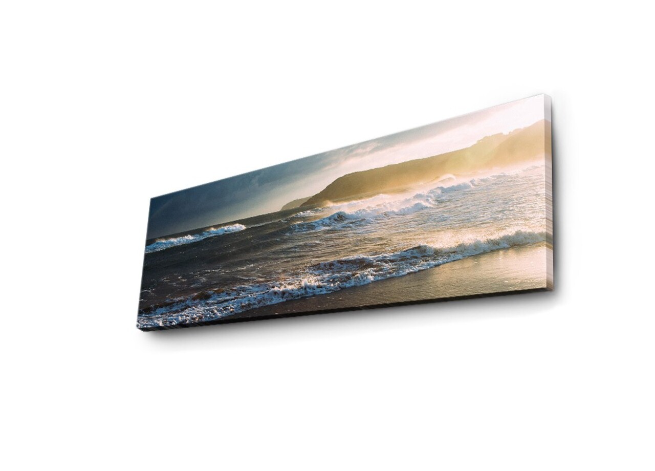 Tablou decorativ cu lumina LED, 3090İACT-69, 30 x 90 cm, Multicolor - view 5