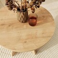 Masuta de cafea, Neostill, Mushroom, 60x40x60 cm, PAL, Maro