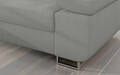 Coltar extensibil stanga 4 locuri ELTAP, Armd-364, Armando, 289x203x85 cm, lemn/poliester, gri