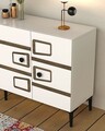 Consola, Olivia, Esta KB150, Alb/Maro