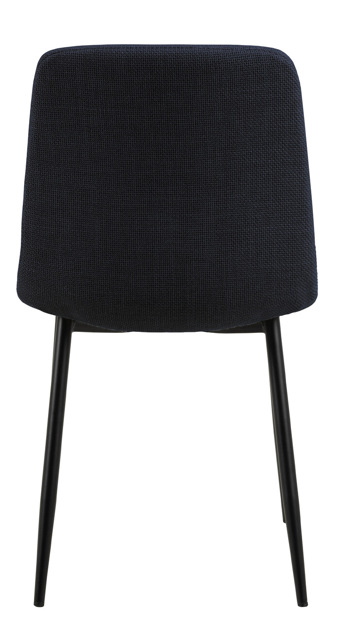 Scaun Becca, Actona, 46x55x85.5 cm, tesatura structurata/otel, albastru inchis - view 9