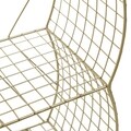 Etajera Gold, InArt, 35x20x50 cm, fier