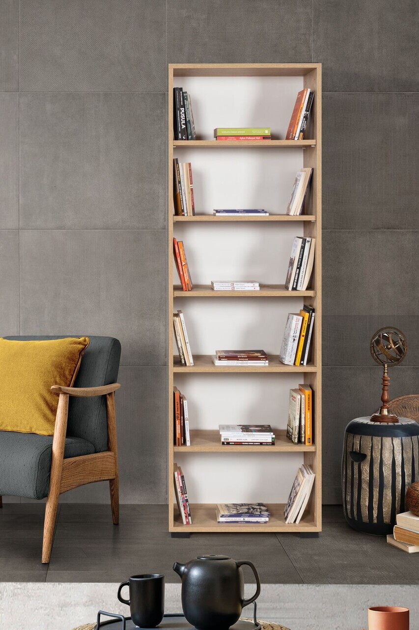 Corp biblioteca Hanah Home Evm 8122 60x187x30 cm PAL Maro