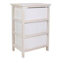 Comoda cu 3 sertare One, Creaciones Meng, 40x29x58 cm, lemn de paulownia