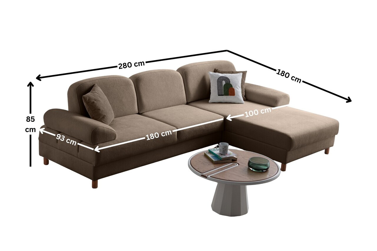 Coltar, Atelier del Sofa, 752EST1415, Maro — imaginea 4