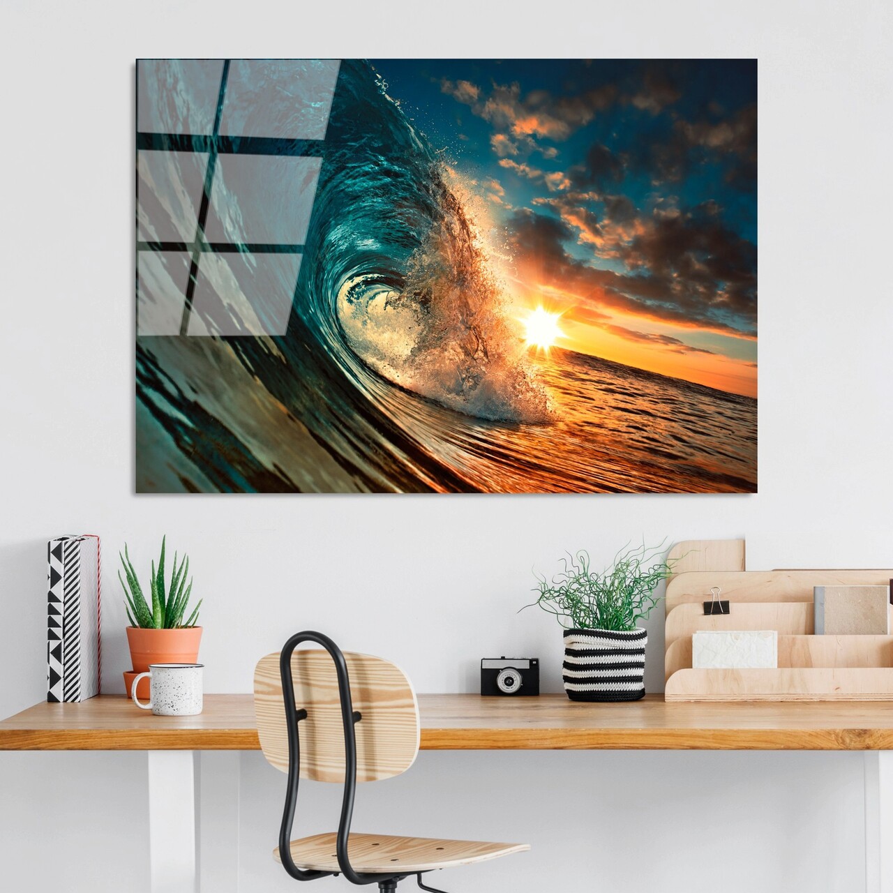 Tablou decorativ, UV-263 70 x 100, 70 x 100 cm, Multicolor - view 2