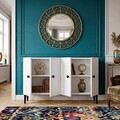 Consola, Hanah Home, Sherifa 120, 120x75x32 cm, Alb