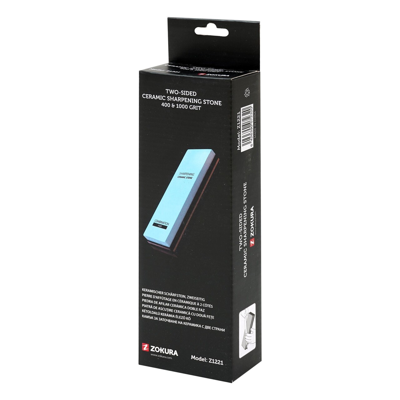 Piatra ceramica de ascutire 400/1000 - Zokura - imagine 3