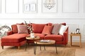 Set masute 2 piese, Howard, Ronda, MDF , Natural