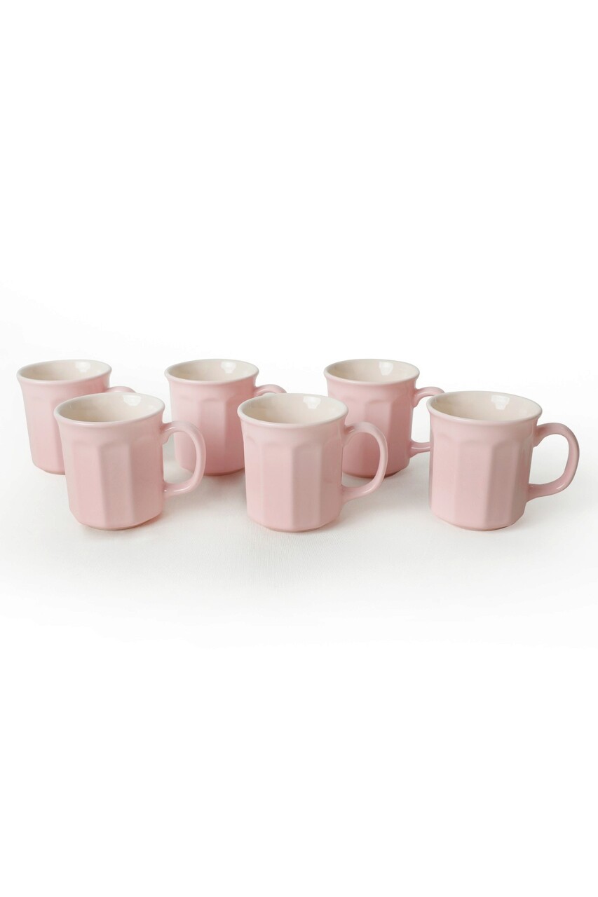 Set cani, Keramika, 275KRM1978, Ceramica , Nu absoarbe apa, Roz - 2 | YEO