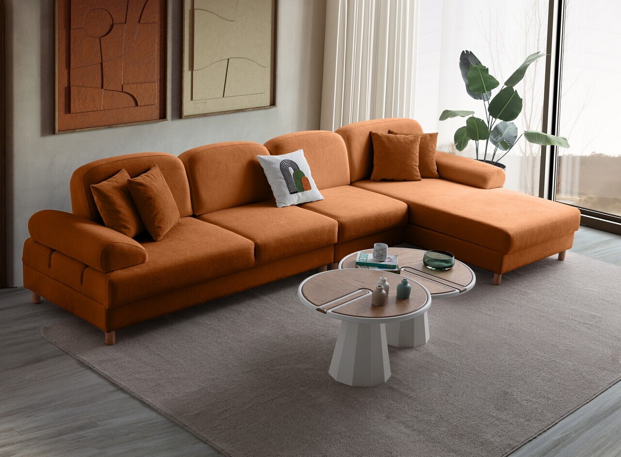 Coltar, Atelier del Sofa, 752EST1424, Portocaliu