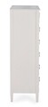 Comoda Eunice, Bizzotto, 56 x 36 x 119 cm, lemn de brad/ratan