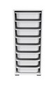 Dulap multifunctional, Estella, Cara 8N, Alb