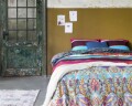 Lenjerie de pat dubla Jetti Multi - Primavera Deluxe, Royal Textile, 3 piese, 240 x 260 cm, 100% bumbac satinat, multicolora