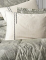 Lenjerie de pat dubla, Sendero - Khaki, Cotton Box, Bumbac Satinat