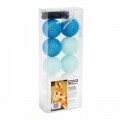 Ghirlanda luminoasa cu 10 LED-uri Blue, Heinner Home, 180 cm, plastic, alb/bleu