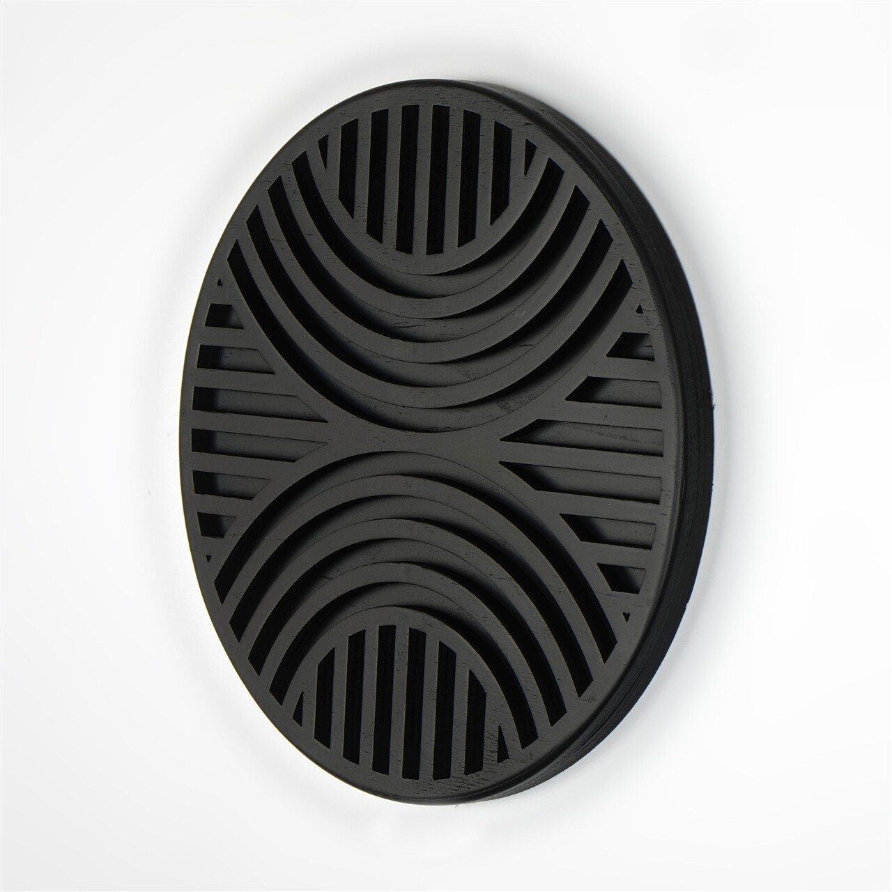 Decoratiune de perete, ART140, Dimensiuni: 33 x 33 x 2 cm, Negru - view 5