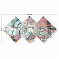 Set 4 tablouri decorative, 4MDF64894144, MDF, Imprimat UV, Multicolor