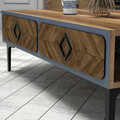 Set mobilier living, Hommy Craft, Samba, Nuc / Albastru