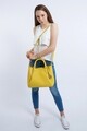 Geanta Beverly Hills Polo Club, 701, piele ecologica, galben