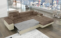 Coltar extensibil dreapta 4 locuri ELTAP, Armd-02, Armando, 289x203x85 cm, lemn/poliester, bej/bej deschis