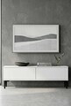 Comoda TV, Hanah Home, Didema 120, 120x40.5x30 cm, Alb