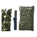 Panou decorativ Ibergarden, 150x4x300 cm, plastic, verde