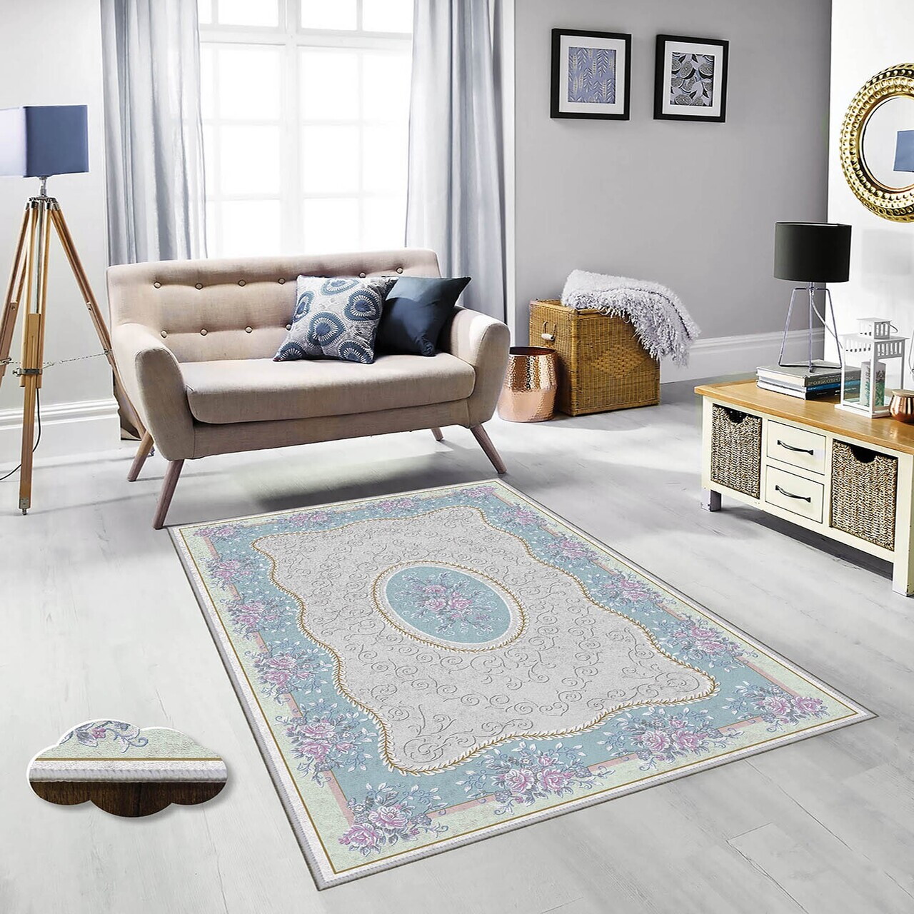 Covor, Eexfab499, 160x230 cm, Poliester, Multicolor