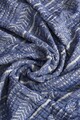 Patura, 130x170 cm, 100% bumbac, Etno, Viaden, albastru