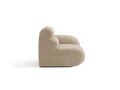 Modul canapea dreapta 1 loc, Neo, Micadoni Home, 110x100x83 cm, tesatura Chenille, bej inchis