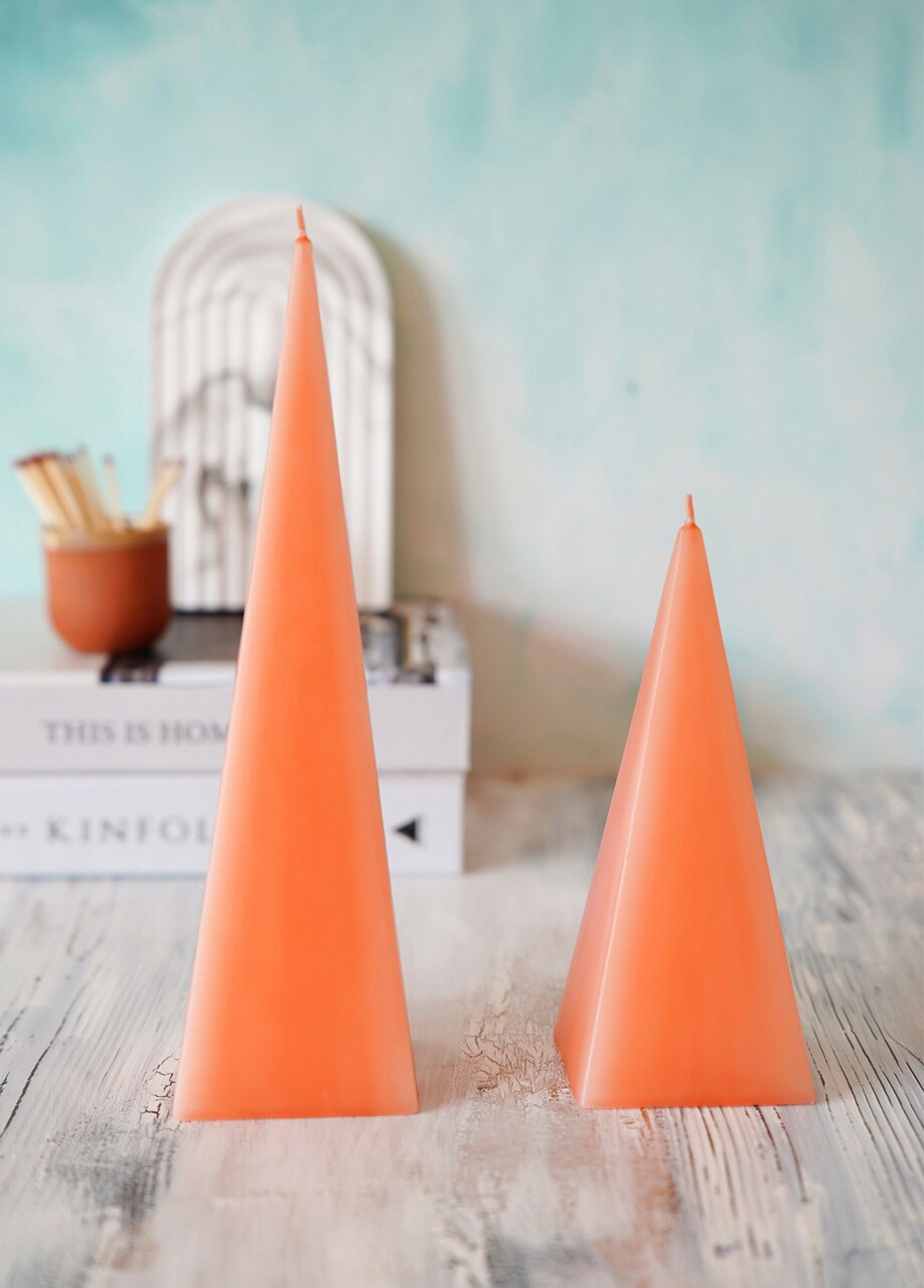 Set 2 lumanari, MUM0228, Roz somon - 2 | YEO