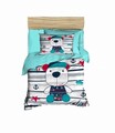 Lenjerie de pat pentru copii, PH114, Pearl Home, Poliester Satinat